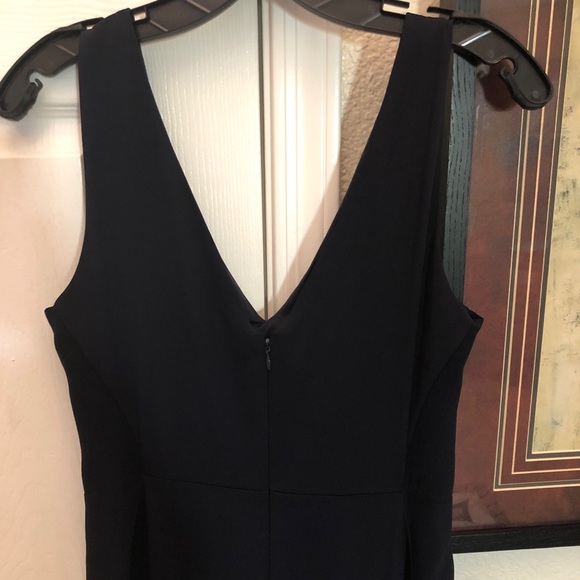 NEW Erin Fetherston Sleeveless Navy Mermaid Gown - Picture 3 of 8